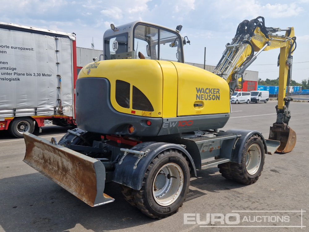 2020 Wacker Neuson EW100 - Wheel excavator: picture 5 2020 Wacker Neuson EW100 - Wheel excavator: picture 5