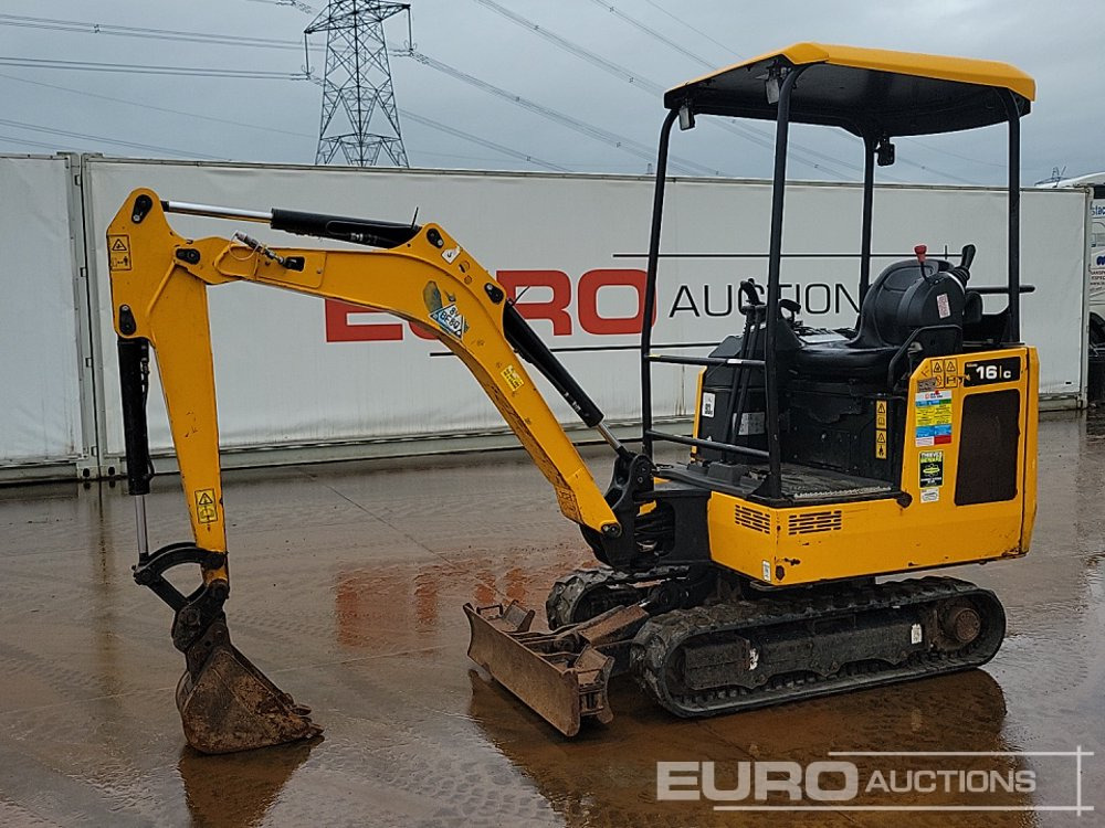 2022 JCB 16C-1 T3 - Mini excavator: picture 1 2022 JCB 16C-1 T3 - Mini excavator: picture 1