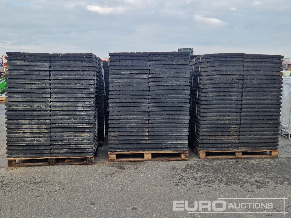 3 Pallets of Rubber Floor Tiles 60mm x 800mm x 600mm (144 of) - Construction equipment: picture 1 3 Pallets of Rubber Floor Tiles 60mm x 800mm x 600mm (144 of) - Construction equipment: picture 1