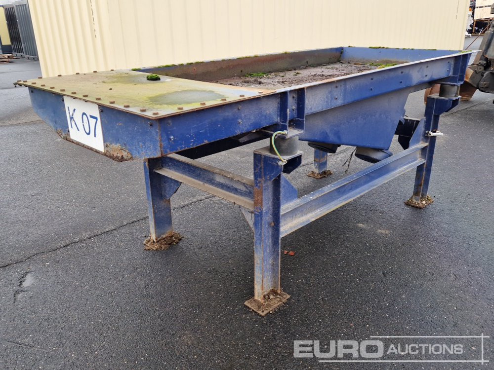 Dosiertechnik Static Screener, Rinne Dosing Technology, Capacity 5 -10 Tons per hour, Engine Type R1550/4 , Power 2x 2.5 Kw - Screener: picture 3 Dosiertechnik Static Screener, Rinne Dosing Technology, Capacity 5 -10 Tons per hour, Engine Type R1550/4 , Power 2x 2.5 Kw - Screener: picture 3