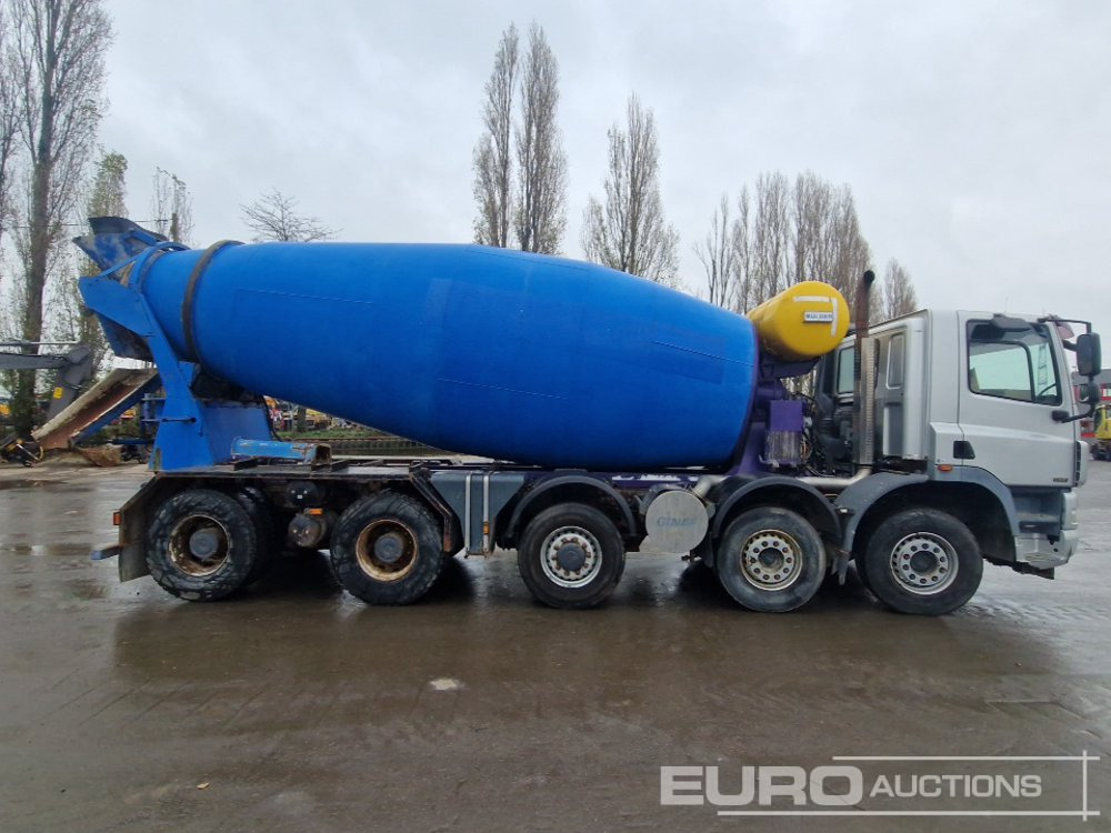 Concrete mixer truck GINAF X5250TS 410 10x4 Cement Mixer Truck, Automatic Gearbox, Auto Lube, Rear View Camera: picture 6