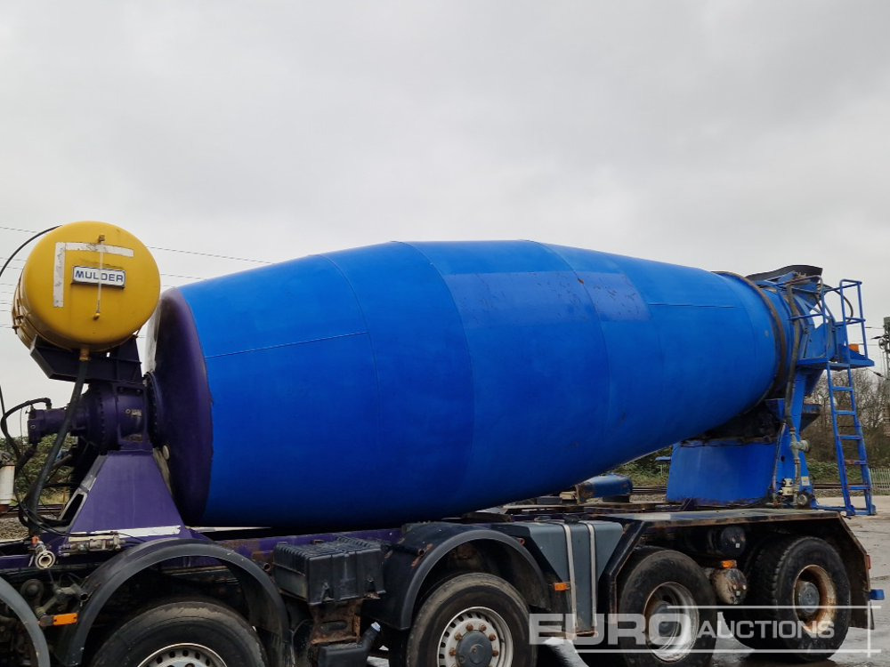 Concrete mixer truck GINAF X5250TS 410 10x4 Cement Mixer Truck, Automatic Gearbox, Auto Lube, Rear View Camera: picture 29