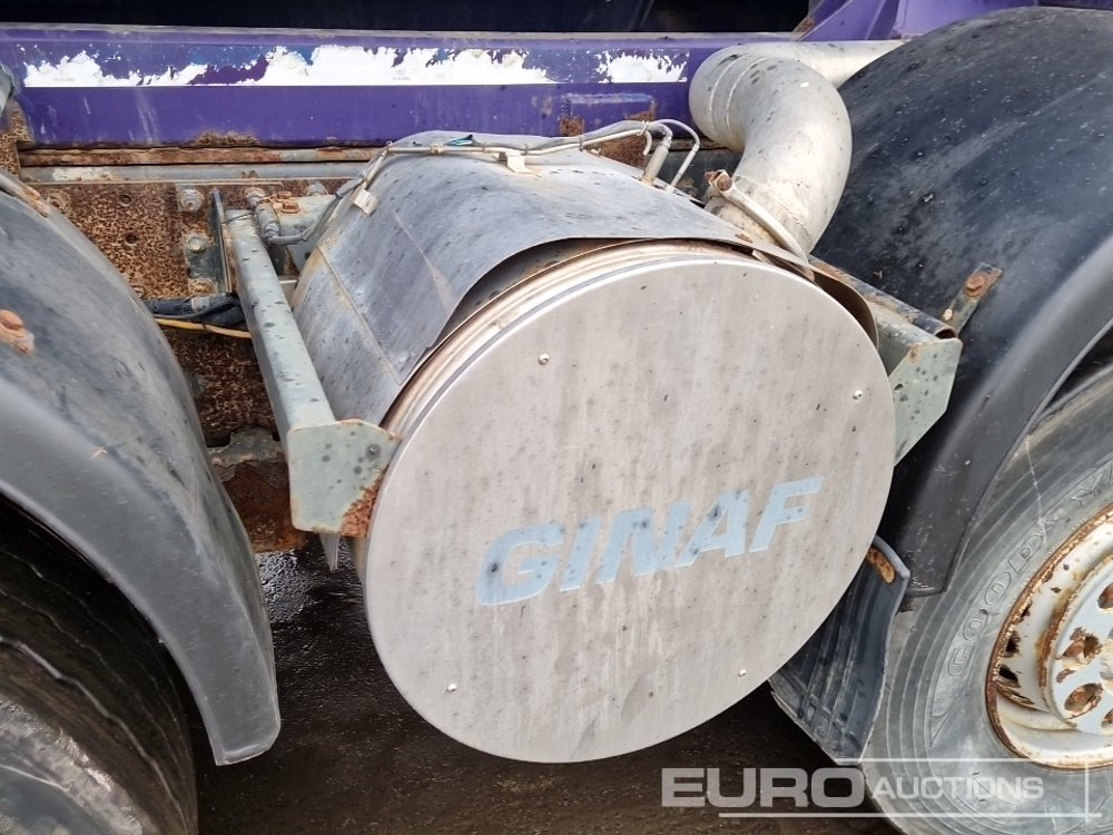 Concrete mixer truck GINAF X5250TS 410 10x4 Cement Mixer Truck, Automatic Gearbox, Auto Lube, Rear View Camera: picture 28