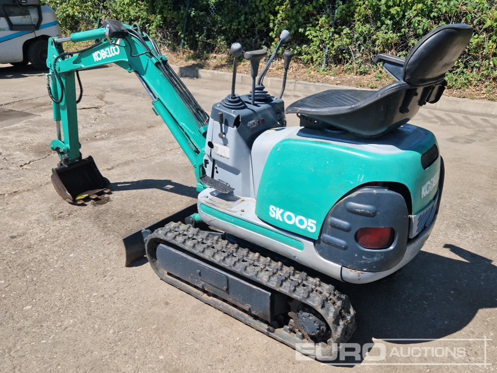 Kobelco SK005 - Mini excavator: picture 3 Kobelco SK005 - Mini excavator: picture 3