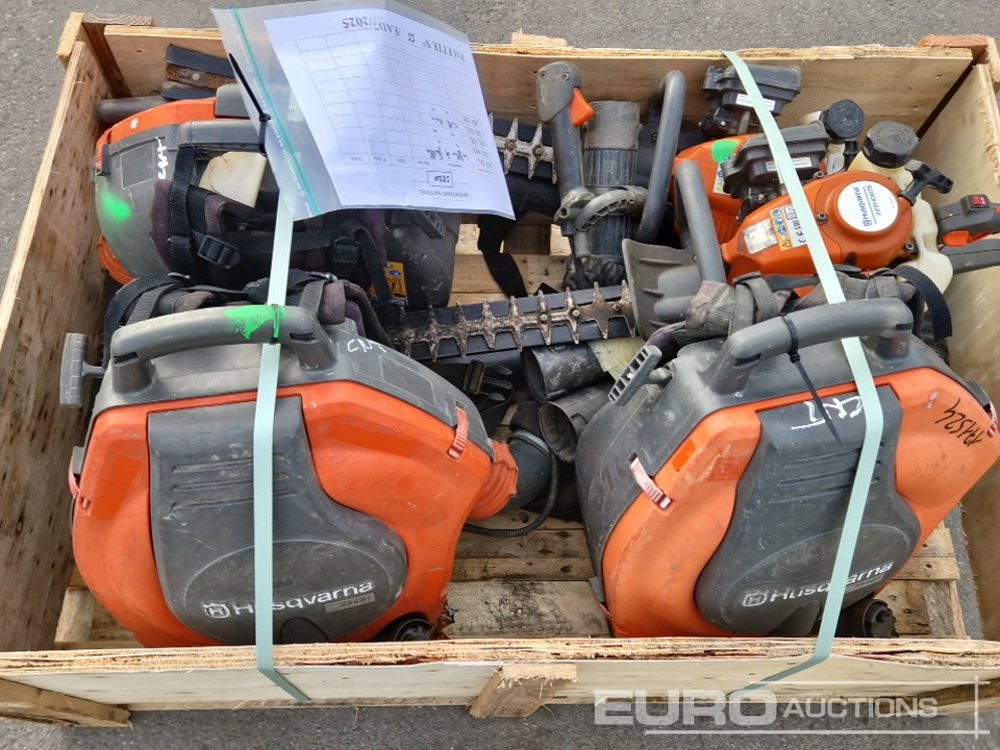 Pallet of Husqvarna Leafblowers, Hedge Trimmers - Construction equipment: picture 5 Pallet of Husqvarna Leafblowers, Hedge Trimmers - Construction equipment: picture 5