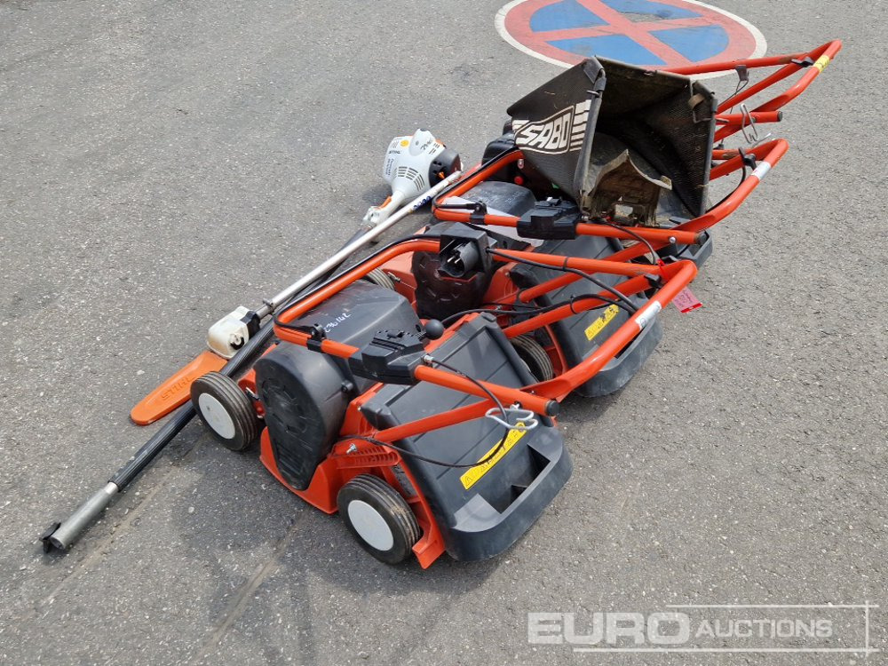 Sabo Electric Walk Behind Lawnmowers (2 of), Petrol Lawnmower, Stihl Petrol Hedge Cutter - Construction equipment: picture 2 Sabo Electric Walk Behind Lawnmowers (2 of), Petrol Lawnmower, Stihl Petrol Hedge Cutter - Construction equipment: picture 2