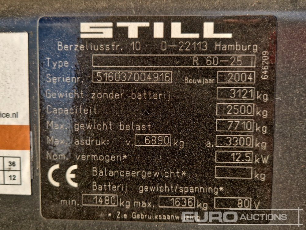 Forklift Still R60-25: picture 28