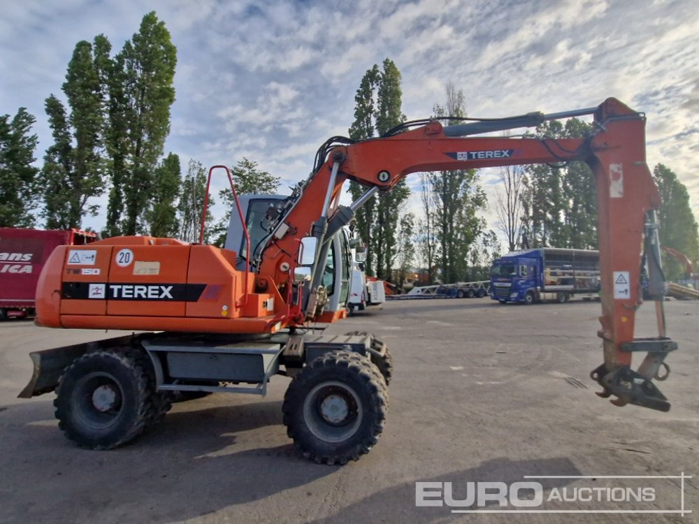 Wheel excavator Terex TW150: picture 6