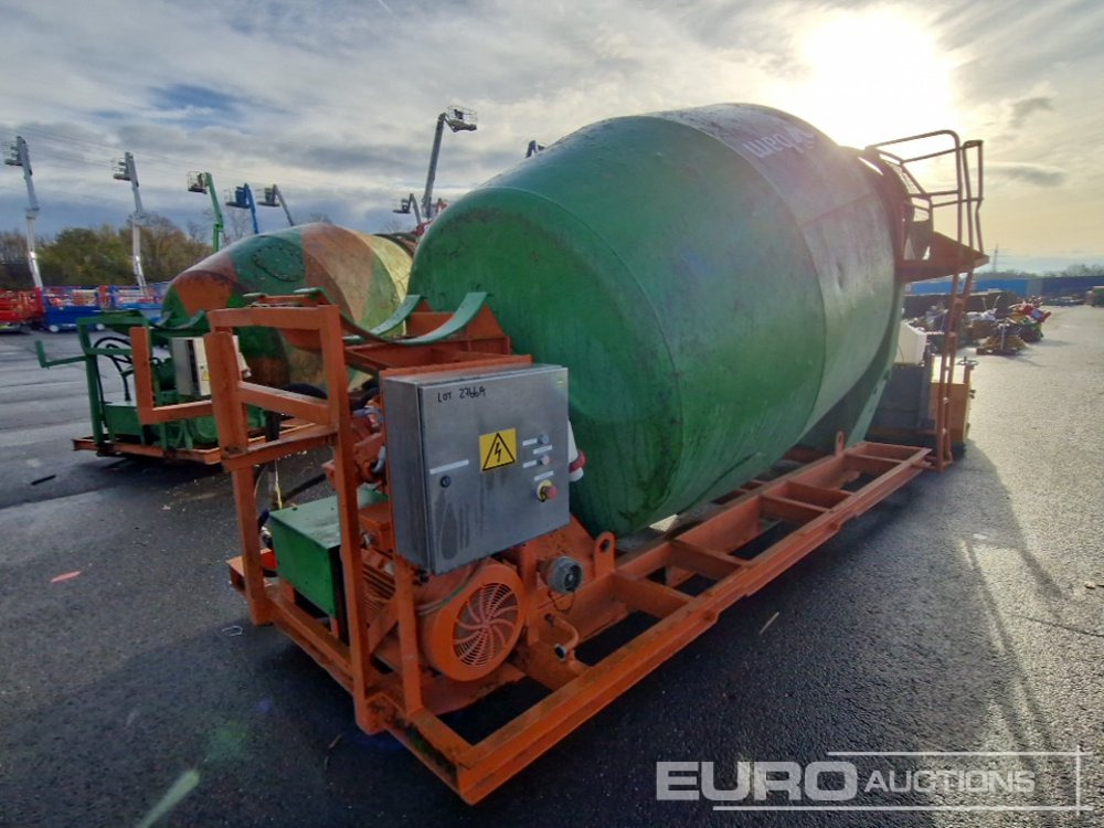 Truck Mounted Cement Mixer - Concrete mixer: picture 1 Truck Mounted Cement Mixer - Concrete mixer: picture 1