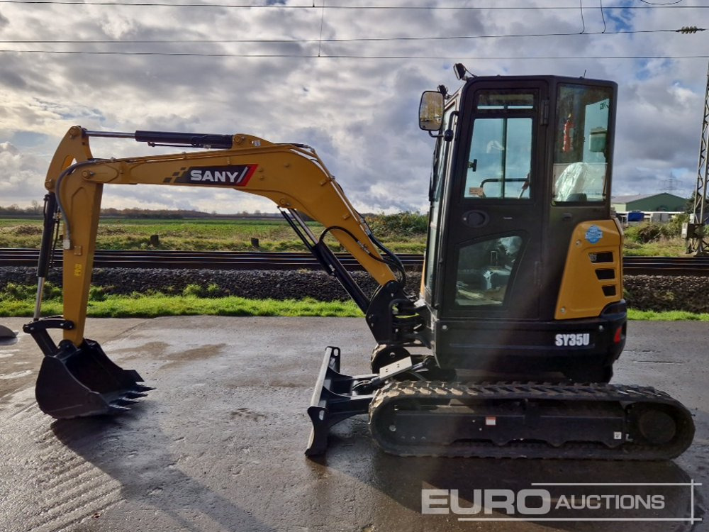 Unused 2025 Sany SY35U - Mini excavator: picture 2 Unused 2025 Sany SY35U - Mini excavator: picture 2