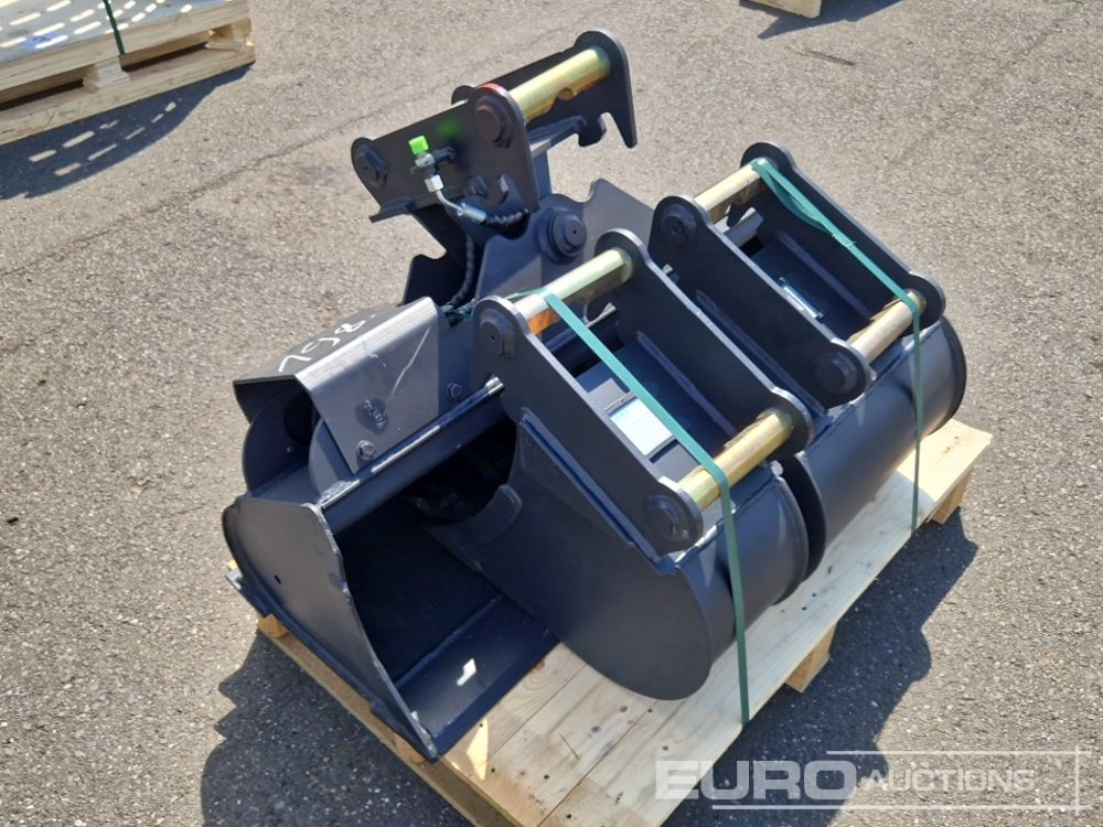 Unused Häner HHG1100-SYM-01 39" (1000mm) Tilt Ditching Bucket, HTL120-SYM-01 8" (200mm) HTL140-SYM-01 16" (400mm) Digging Buckets, MS01 Symlock to suit 1-2.5 Ton Mini Excavator (3 of) - Bucket: picture 4 Unused Häner HHG1100-SYM-01 39" (1000mm) Tilt Ditching Bucket, HTL120-SYM-01 8" (200mm) HTL140-SYM-01 16" (400mm) Digging Buckets, MS01 Symlock to suit 1-2.5 Ton Mini Excavator (3 of) - Bucket: picture 4