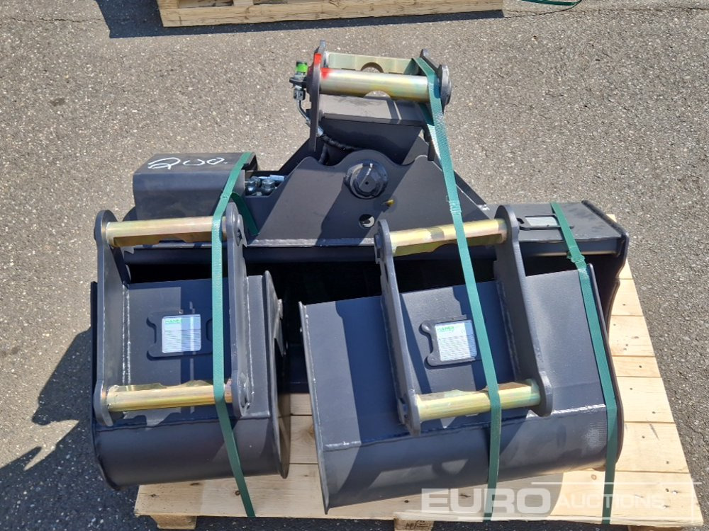 Unused Häner HHG1100-SYM-01 39" (1000mm) Tilt Ditching Bucket, HTL130-SYM-01 12" (300mm), HTL150-SYM-01 20" (500mm) Digging Buckets, MS01 Symlock to suit 1-2.5 Ton Mini Excavator (3 of) - Bucket: picture 5 Unused Häner HHG1100-SYM-01 39" (1000mm) Tilt Ditching Bucket, HTL130-SYM-01 12" (300mm), HTL150-SYM-01 20" (500mm) Digging Buckets, MS01 Symlock to suit 1-2.5 Ton Mini Excavator (3 of) - Bucket: picture 5