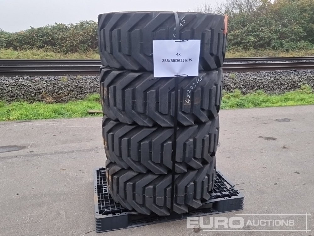Unused JLG 355/55D625 NHS Tyres (4 of) - Tire: picture 1 Unused JLG 355/55D625 NHS Tyres (4 of) - Tire: picture 1