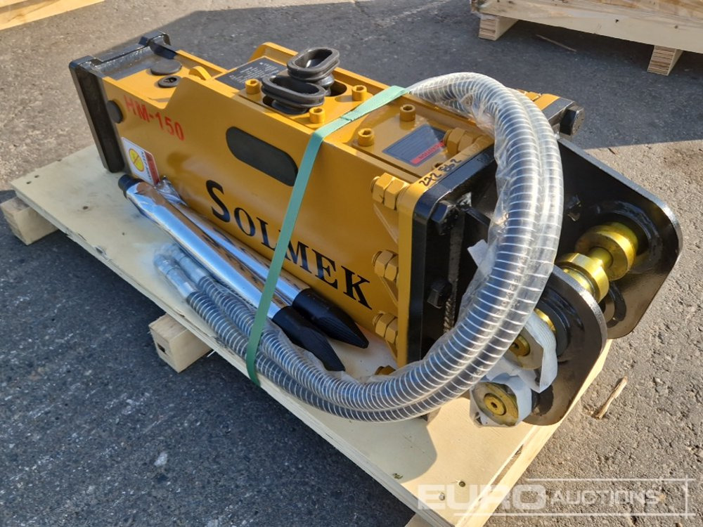 Unused Solmek HM-150 - Hydraulic hammer: picture 2 Unused Solmek HM-150 - Hydraulic hammer: picture 2