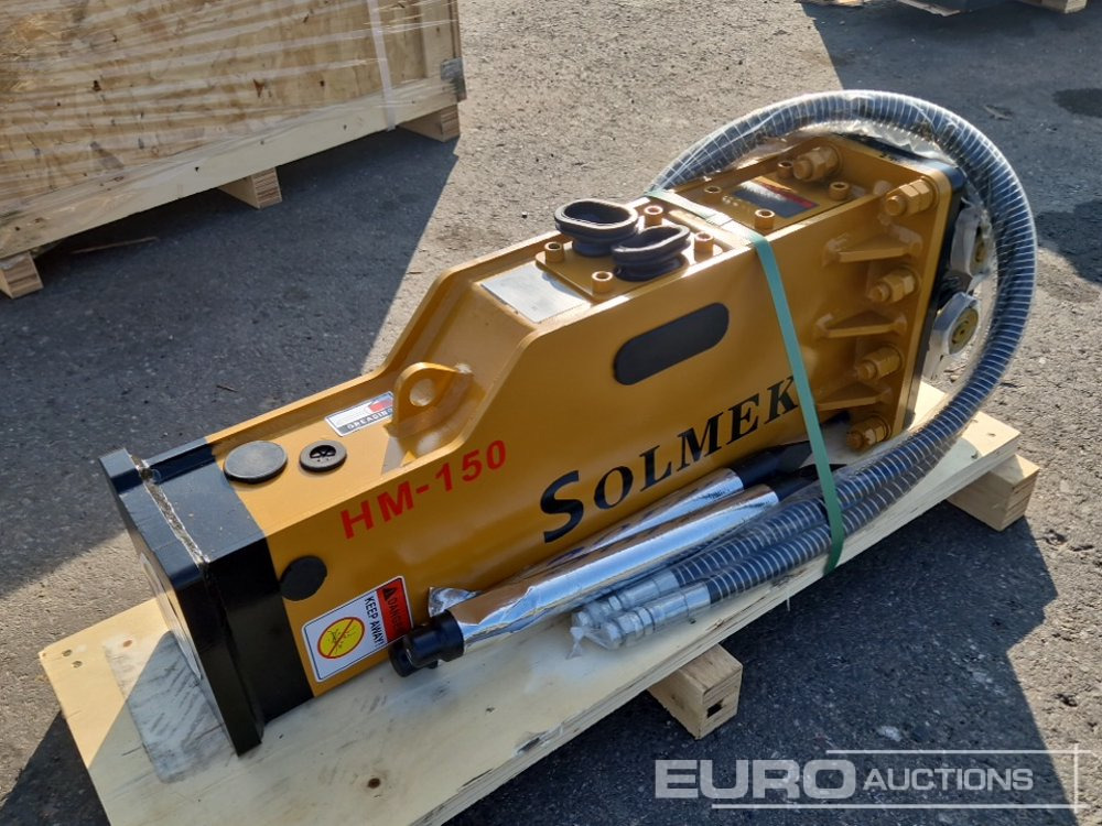 Unused Solmek HM-150 - Hydraulic hammer: picture 1 Unused Solmek HM-150 - Hydraulic hammer: picture 1