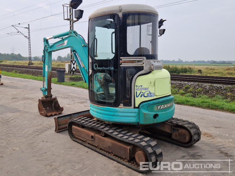 Yanmar VIO35-1 - Mini excavator: picture 3 Yanmar VIO35-1 - Mini excavator: picture 3