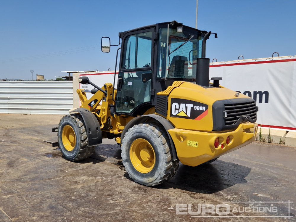 2010 CAT 908H - Wheel loader: picture 3 2010 CAT 908H - Wheel loader: picture 3