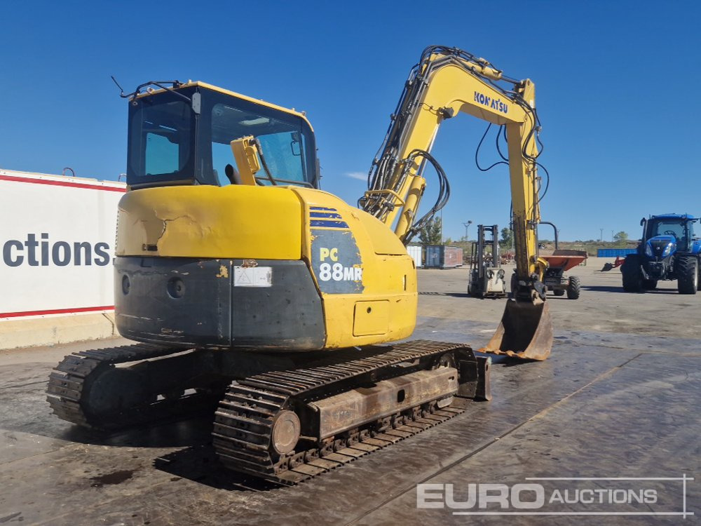 2010 Komatsu PC88MR-8 - Mini excavator: picture 5 2010 Komatsu PC88MR-8 - Mini excavator: picture 5