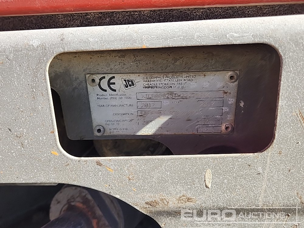 Mini excavator 2017 JCB 8025 ZTS: picture 38