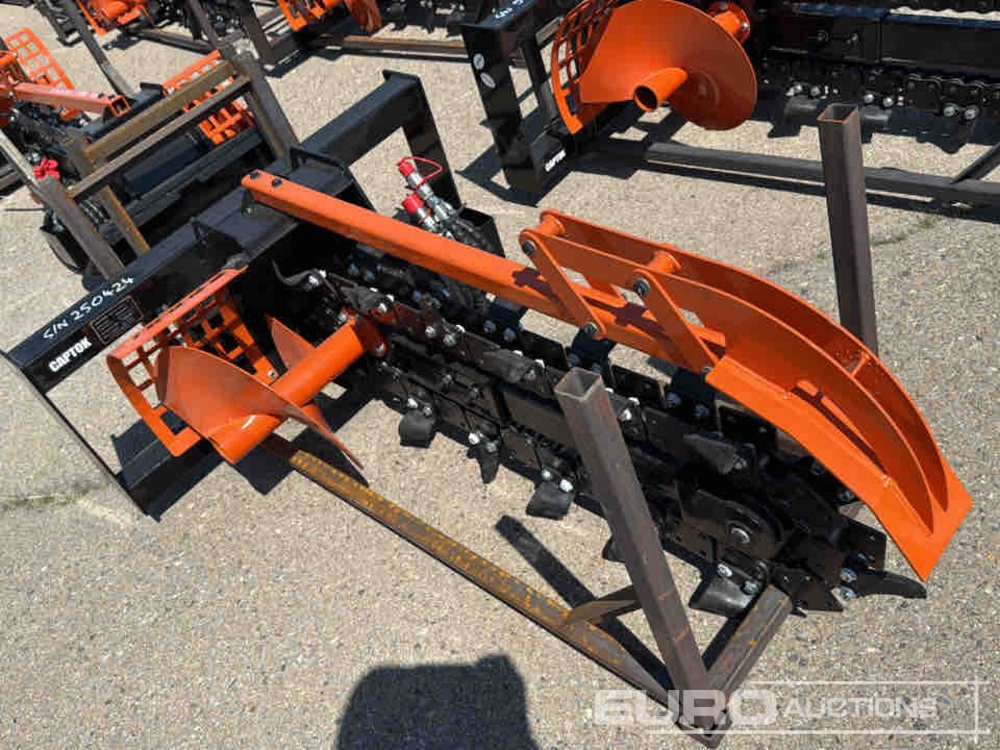 Unused 2025 Captok CK-X39F - Attachment for Skid steer loader: picture 3 Unused 2025 Captok CK-X39F - Attachment for Skid steer loader: picture 3