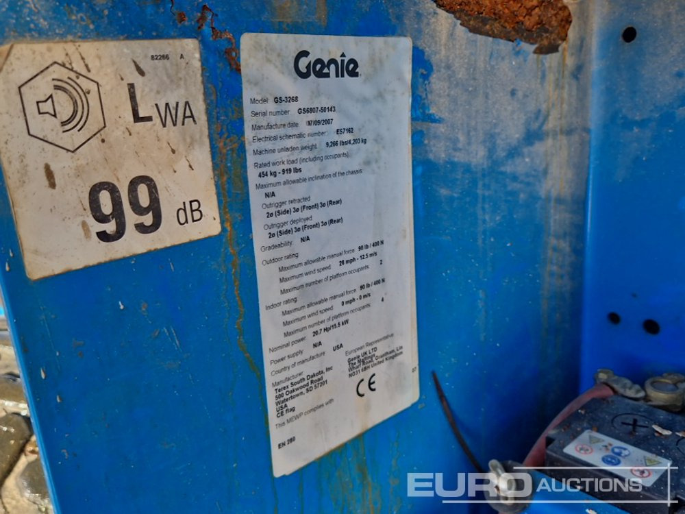 Aerial platform Genie GS-3268RT: picture 24