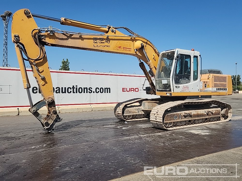 Liebherr R924B - Crawler excavator: picture 1 Liebherr R924B - Crawler excavator: picture 1