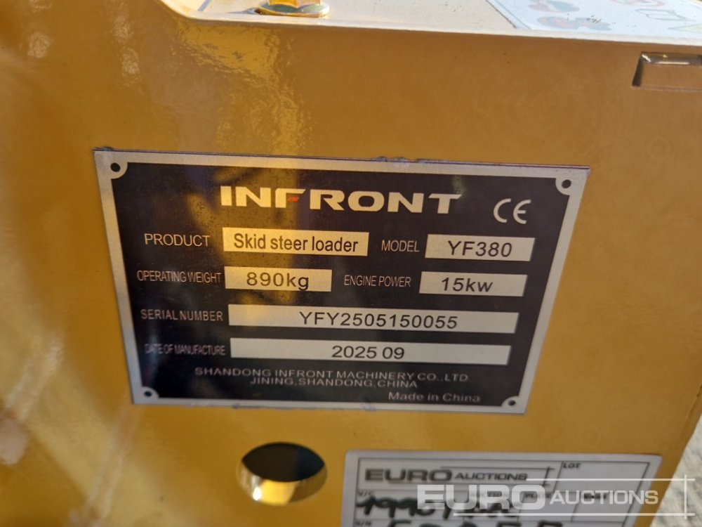 Skid steer loader Unused 2025 Infront YF380: picture 25