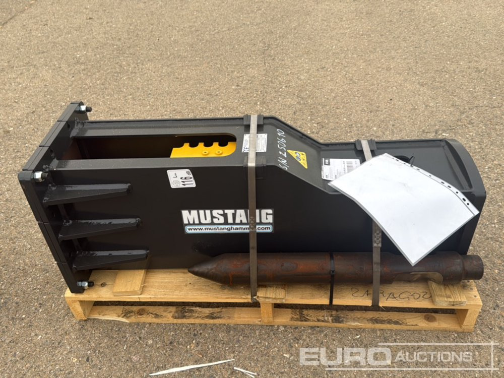 Unused 2025 Mustang GRP150D - Hydraulic hammer: picture 5 Unused 2025 Mustang GRP150D - Hydraulic hammer: picture 5