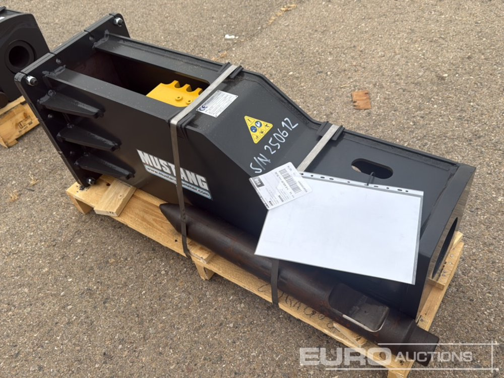 Unused 2025 Mustang GRP150D - Hydraulic hammer: picture 4 Unused 2025 Mustang GRP150D - Hydraulic hammer: picture 4