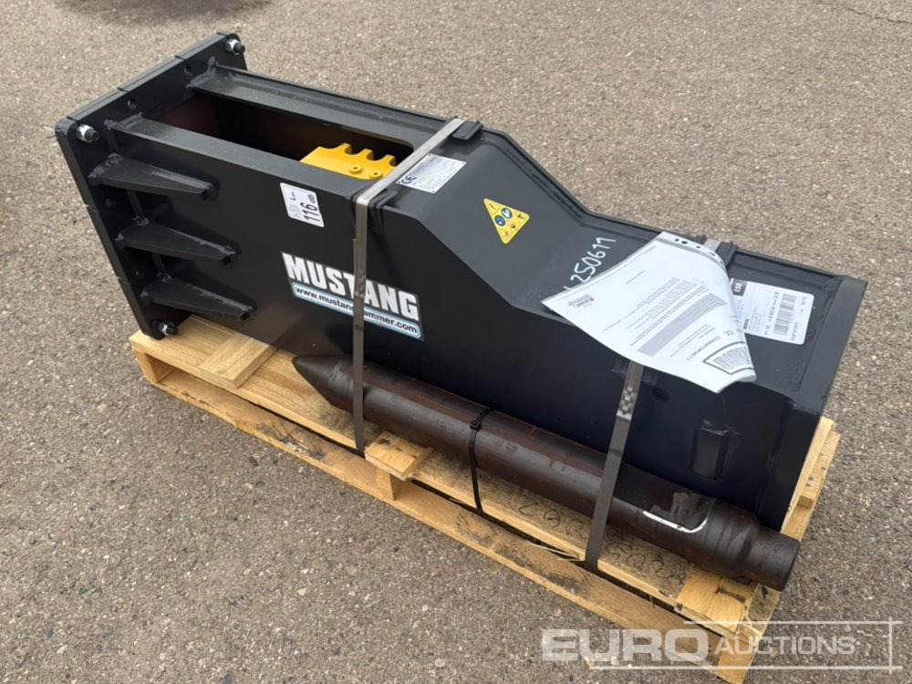 Unused 2025 Mustang GRP150D - Hydraulic hammer: picture 1 Unused 2025 Mustang GRP150D - Hydraulic hammer: picture 1