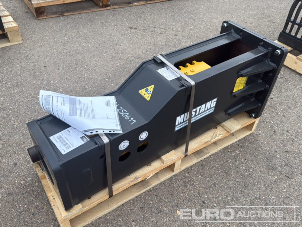 Unused 2025 Mustang GRP150D - Hydraulic hammer: picture 4 Unused 2025 Mustang GRP150D - Hydraulic hammer: picture 4