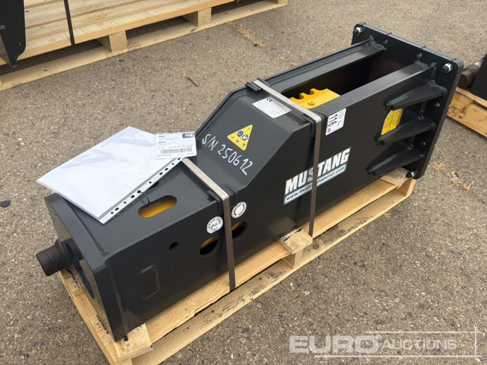 Unused 2025 Mustang GRP150D - Hydraulic hammer: picture 1 Unused 2025 Mustang GRP150D - Hydraulic hammer: picture 1