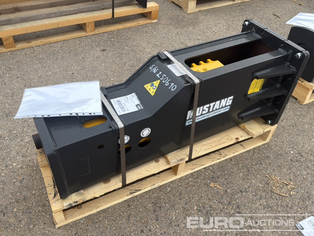 Unused 2025 Mustang GRP150D - Hydraulic hammer: picture 1 Unused 2025 Mustang GRP150D - Hydraulic hammer: picture 1