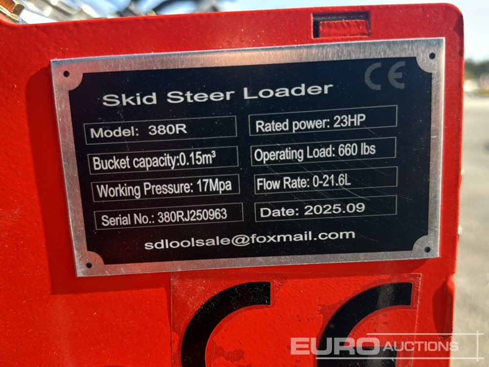 Skid steer loader Unused 2025 SDLOOL SL380R: picture 30