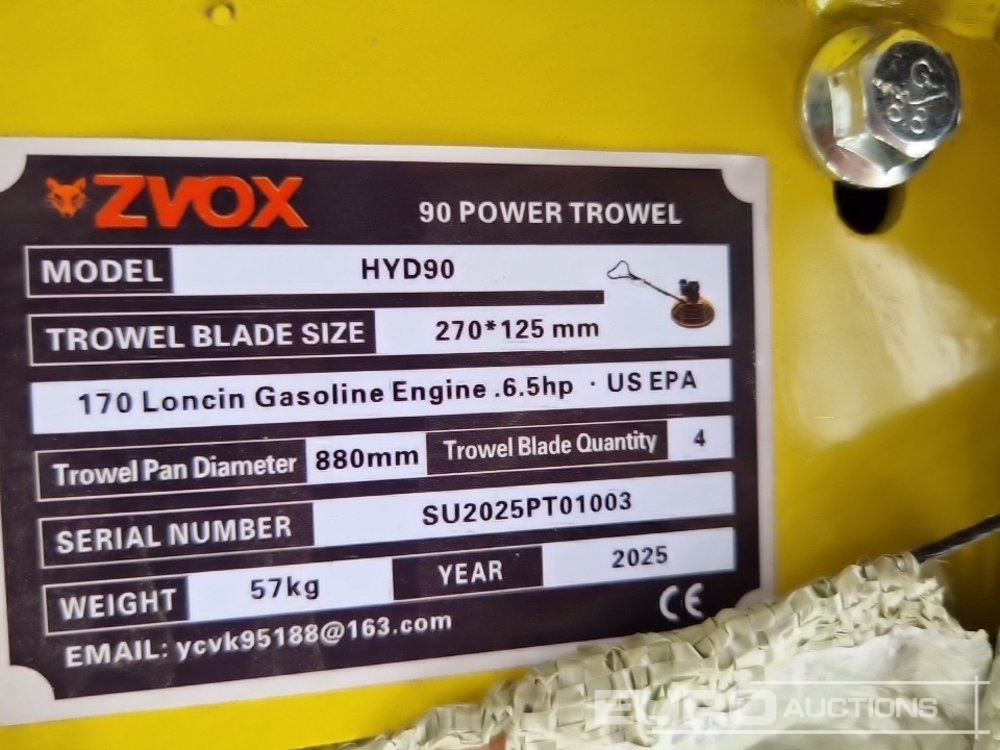 Asphalt machine Unused 2025 Zvox HYD90: picture 6