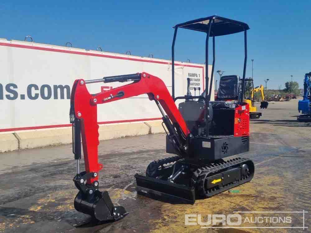 Unused JPC HT 12 - Mini excavator: picture 1 Unused JPC HT 12 - Mini excavator: picture 1