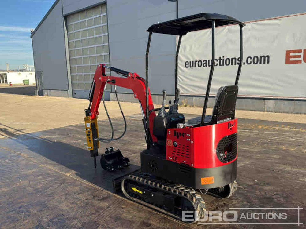 Unused JPC HT 12 - Mini excavator: picture 3 Unused JPC HT 12 - Mini excavator: picture 3