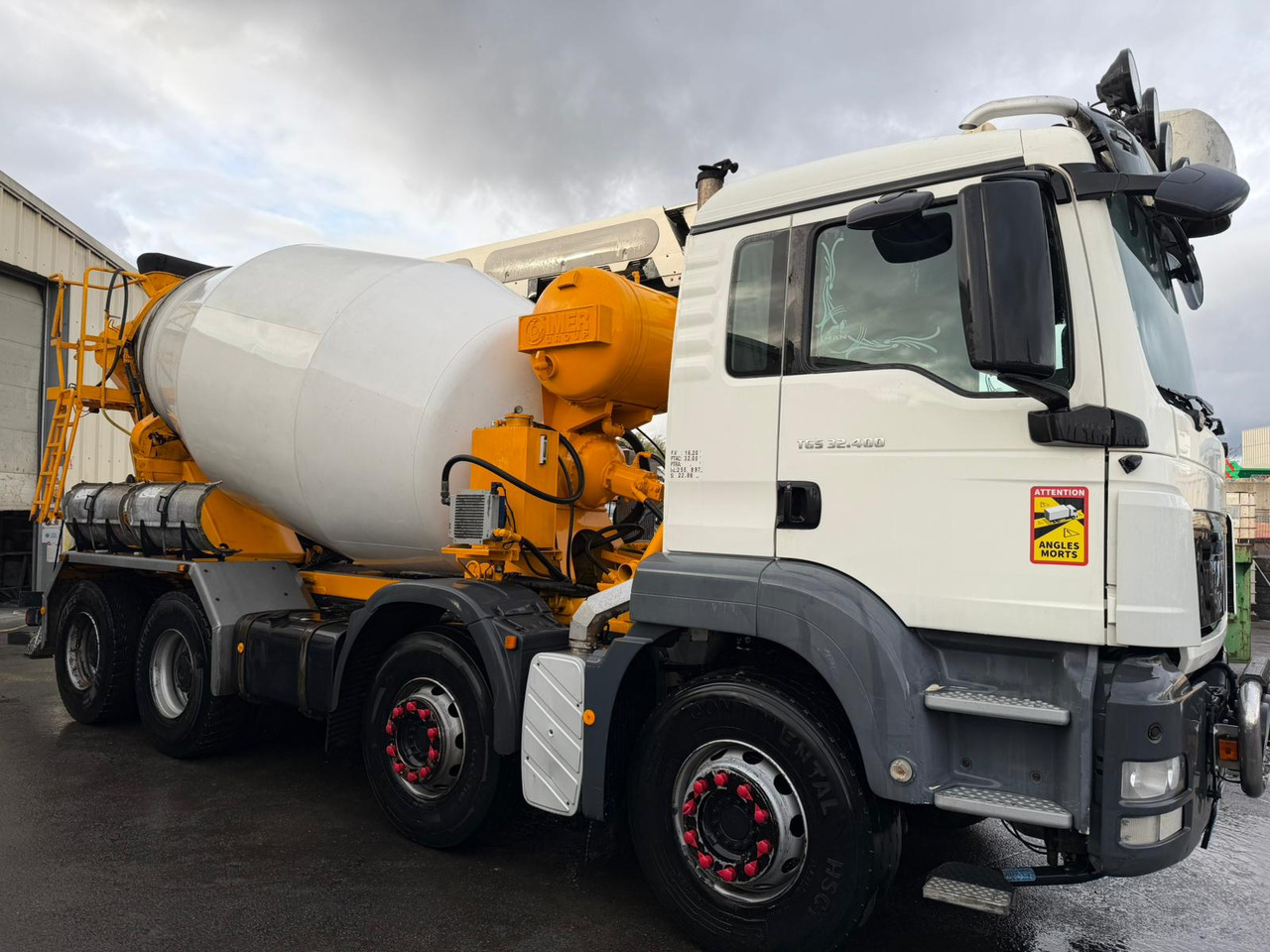 Camion béton MAN TGS 32.400 CV-108-GN - Concrete mixer truck: picture 3 Camion béton MAN TGS 32.400 CV-108-GN - Concrete mixer truck: picture 3