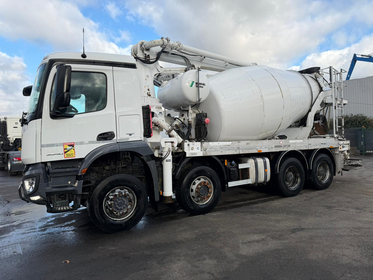 Camion mixo-pompe Mercedes Arocs 3540 EY-194-EP - Concrete pump truck: picture 2 Camion mixo-pompe Mercedes Arocs 3540 EY-194-EP - Concrete pump truck: picture 2