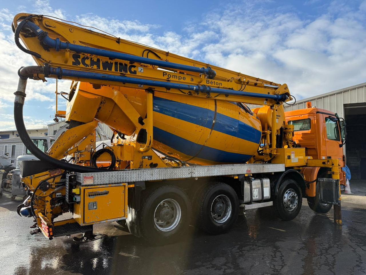 Camion pumi Mercedes Benz Actros 3241 BA-654-EE - Concrete pump truck: picture 4 Camion pumi Mercedes Benz Actros 3241 BA-654-EE - Concrete pump truck: picture 4