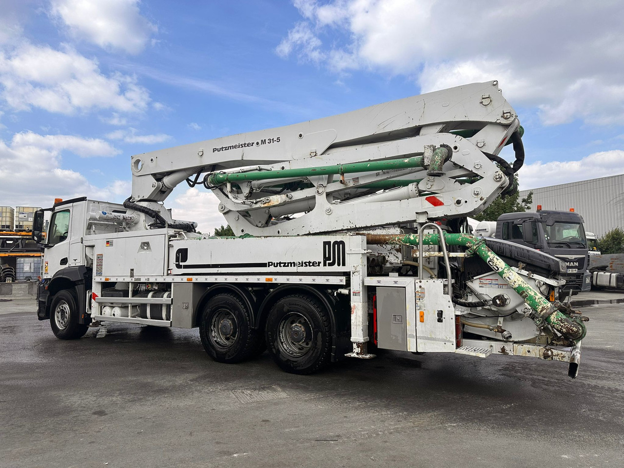 Pompe à béton PUTZ 31m avec cabine Mercedes-Benz Arocs 2636 DZ-389-XG Année 2016 - Concrete pump truck: picture 4 Pompe à béton PUTZ 31m avec cabine Mercedes-Benz Arocs 2636 DZ-389-XG Année 2016 - Concrete pump truck: picture 4