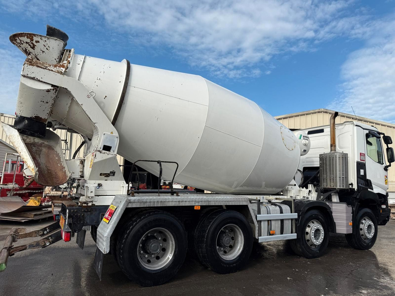 Renault C380 - Concrete mixer truck: picture 4 Renault C380 - Concrete mixer truck: picture 4