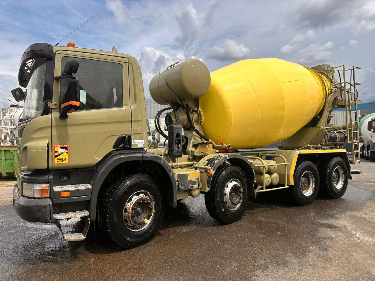Scania P380 - Concrete mixer truck: picture 1 Scania P380 - Concrete mixer truck: picture 1