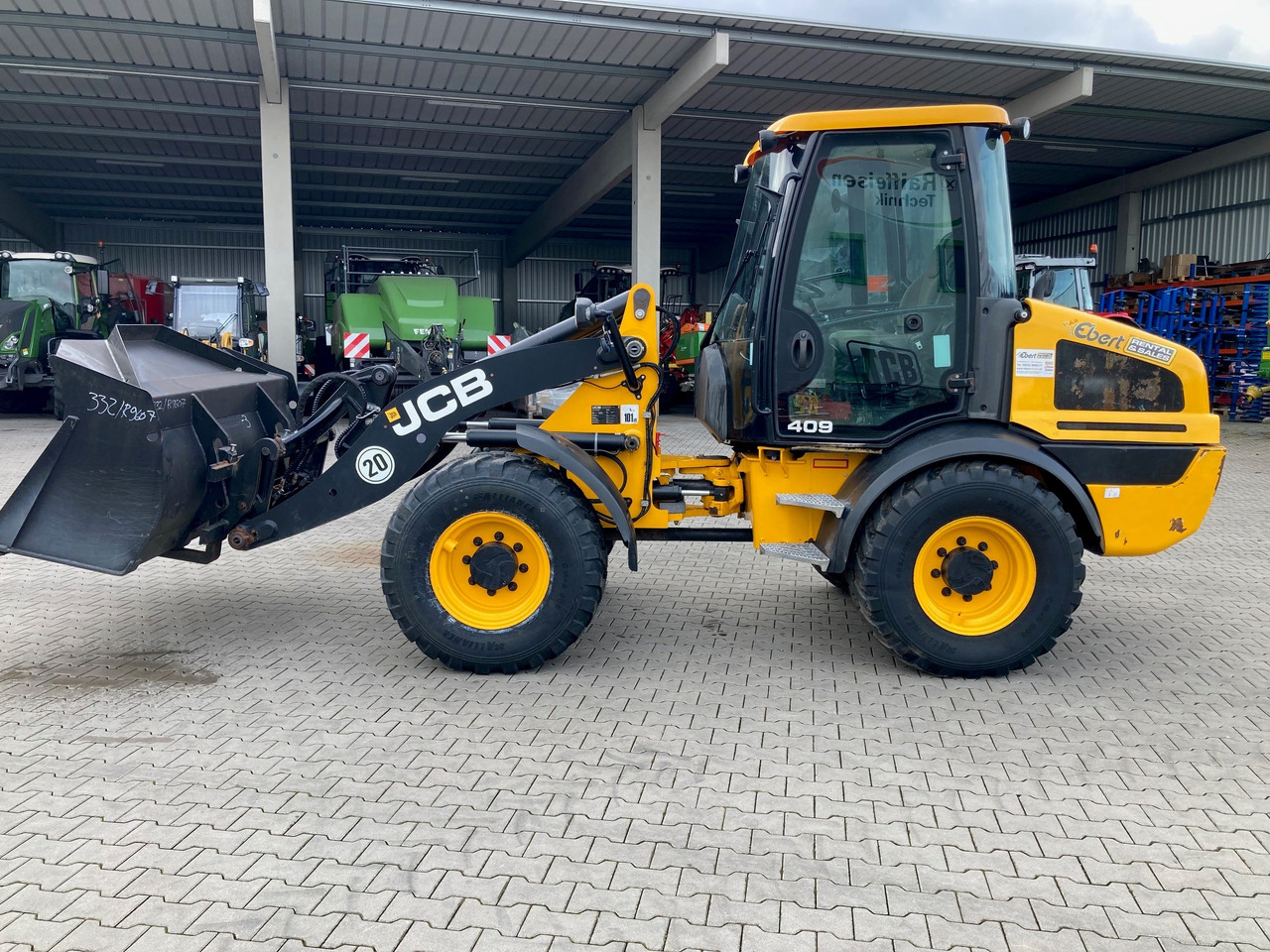 JCB Radlader Typ 409 - Loader: picture 1 JCB Radlader Typ 409 - Loader: picture 1