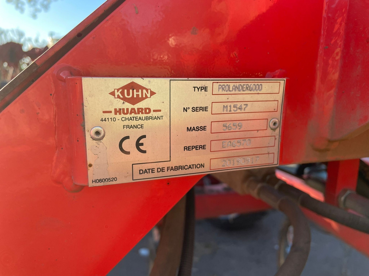 Kuhn Prolander 6000 - Cultivator: picture 3 Kuhn Prolander 6000 - Cultivator: picture 3