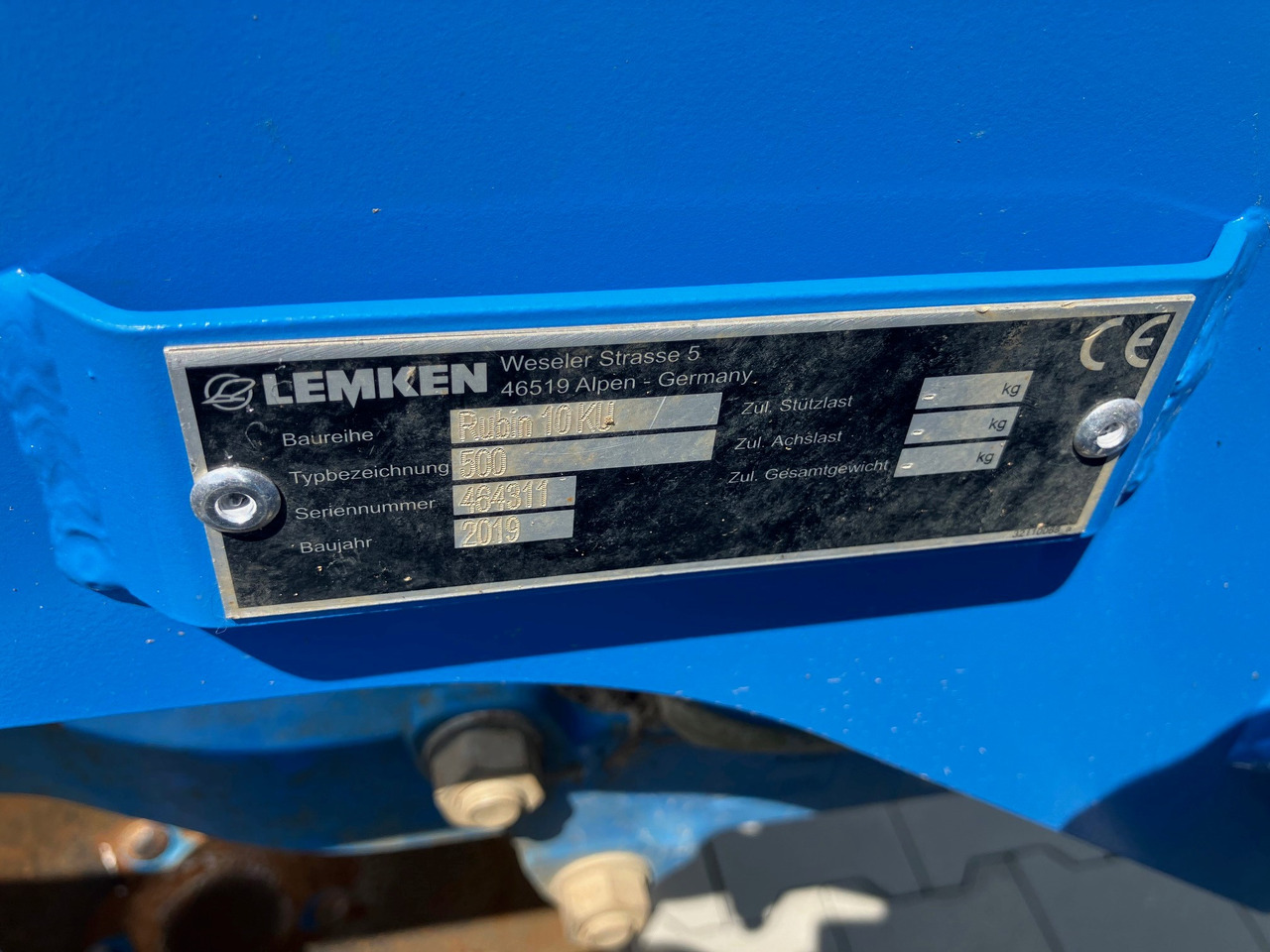 Lemken Rubin 10 - Harrow: picture 2 Lemken Rubin 10 - Harrow: picture 2