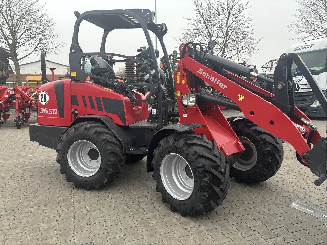 Schäffer Hoflader Typ 3650 - Wheel loader: picture 1 Schäffer Hoflader Typ 3650 - Wheel loader: picture 1