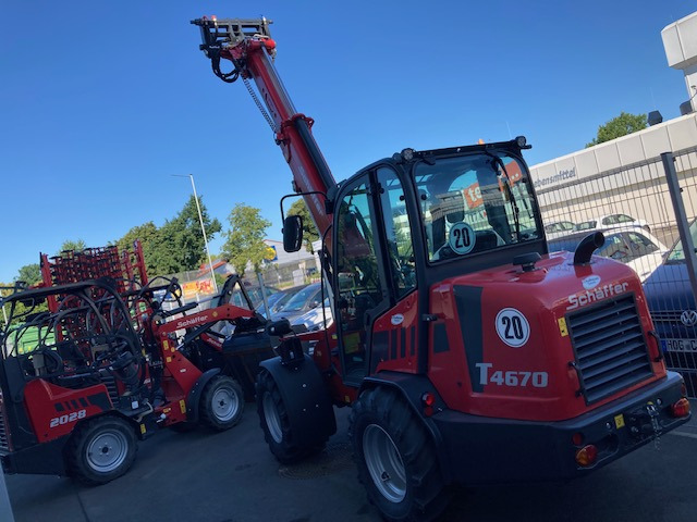 Schäffer Teleradlader Typ 4670 T-2 - Loader: picture 1 Schäffer Teleradlader Typ 4670 T-2 - Loader: picture 1