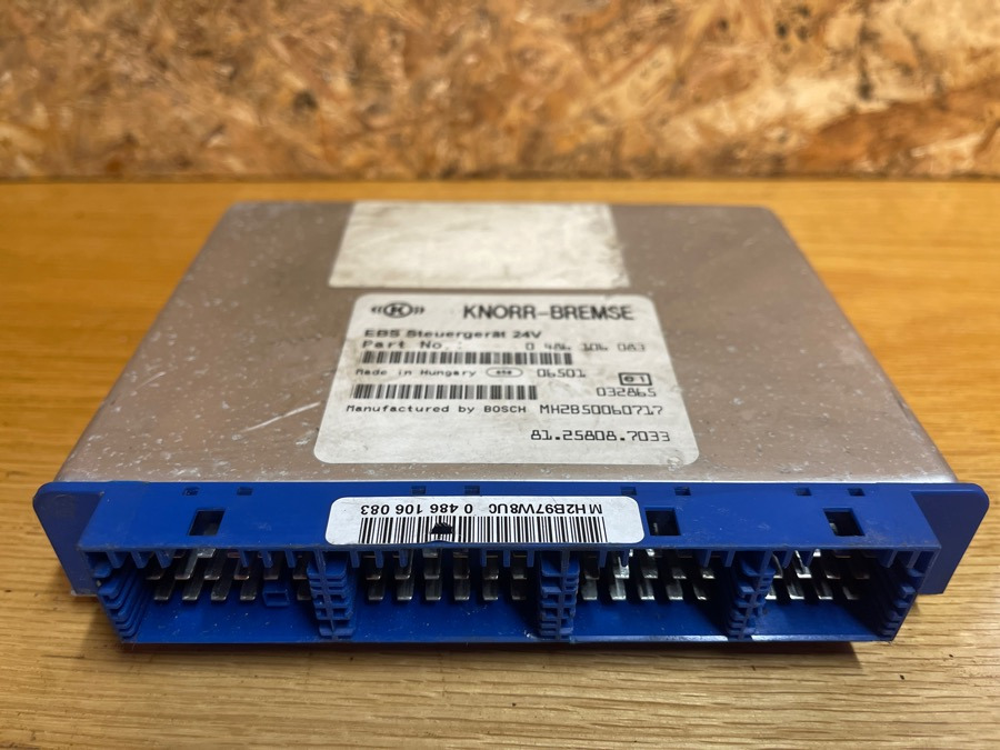 MAN EBS ECU 81.25808-7033 - Electrical system for Truck: picture 1 MAN EBS ECU 81.25808-7033 - Electrical system for Truck: picture 1