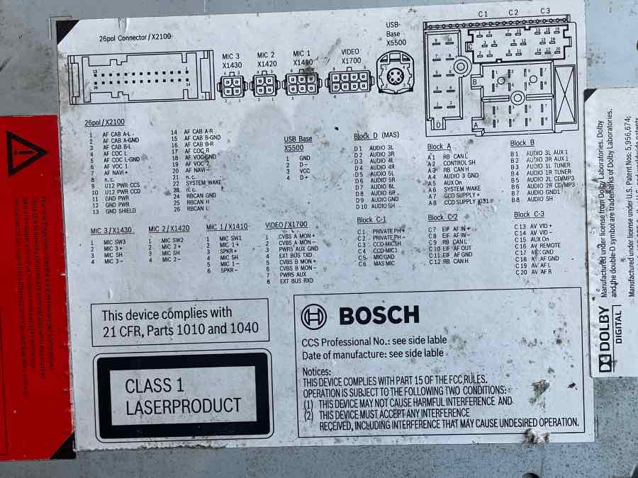 MERCEDES CCS RADIO - Electrical system for Truck: picture 3 MERCEDES CCS RADIO - Electrical system for Truck: picture 3